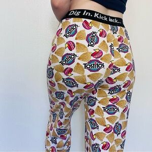 Frito Lay | Y2k 2002 Tostitos “Dig In. Kick Back.” Chips Lounge Pants